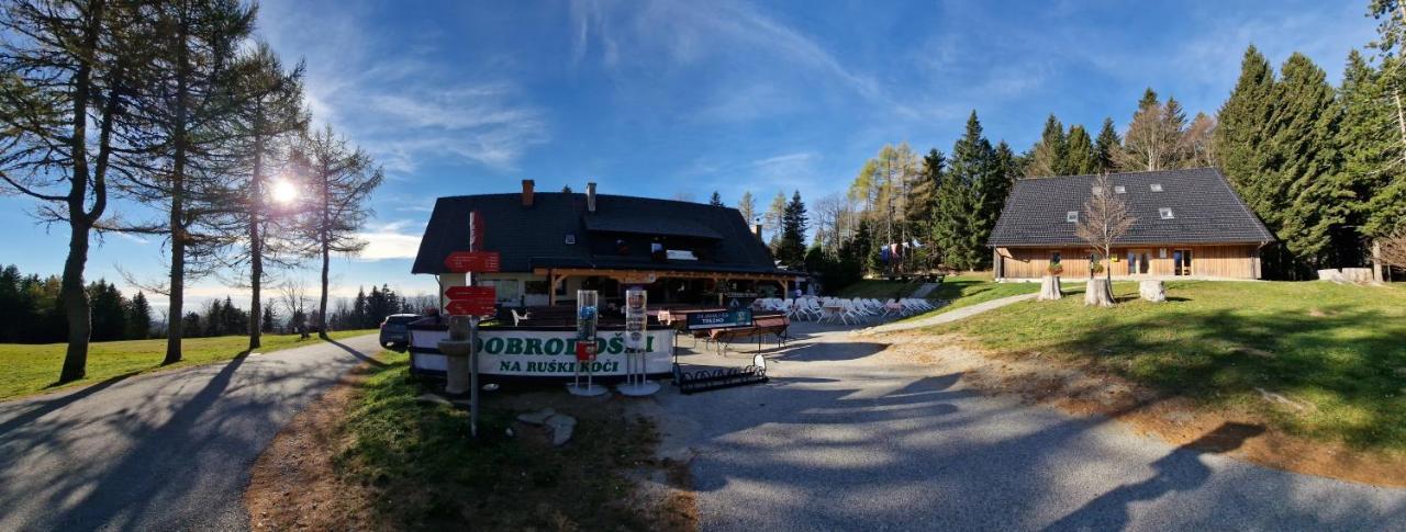 Ruska Koca Hotell Hočko Pohorje Exteriör bild